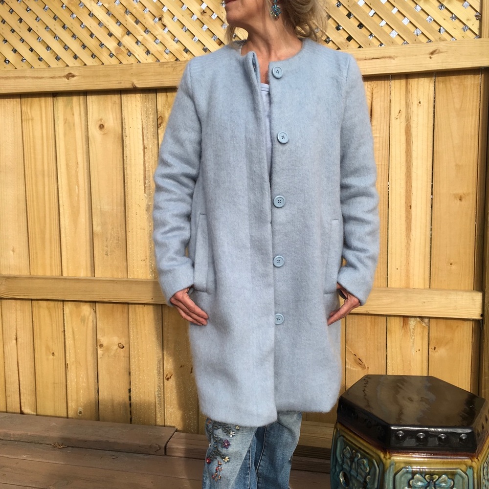 NWT BB DAKOTA ALPACA COAT - Picture 3 of 6